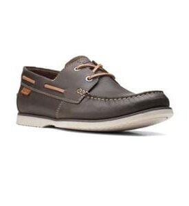 Clarks Noonan Lace Dark Brown