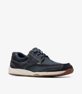 Clarks Allston Edge Navy Nubuck