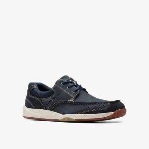 Clarks Allston Edge Navy Nubuck