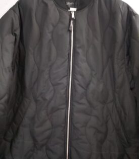 Next Nobody's Child Green Bailey Quilted Bomber Jacket