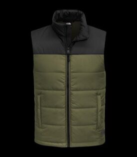 REGATTA Men's Hamill Insulated Quilted Body warmer Dark Khaki Black