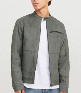 Jack&jones Synthetic leather jacket