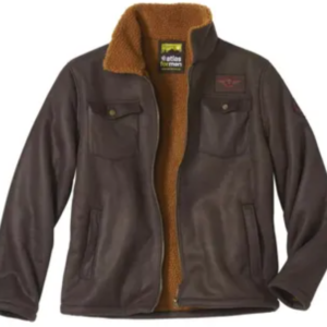 Atlas Faux Suede Water Repellent Jacket