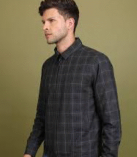 Next stretch fabric plaid flight jacket