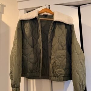 Primark Olive Green Quilted Jacket