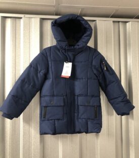 M&S stormwear puffer Borg lined Padded warm jacket