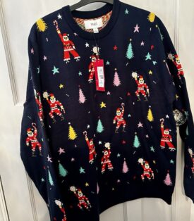 M&S Printed jumper