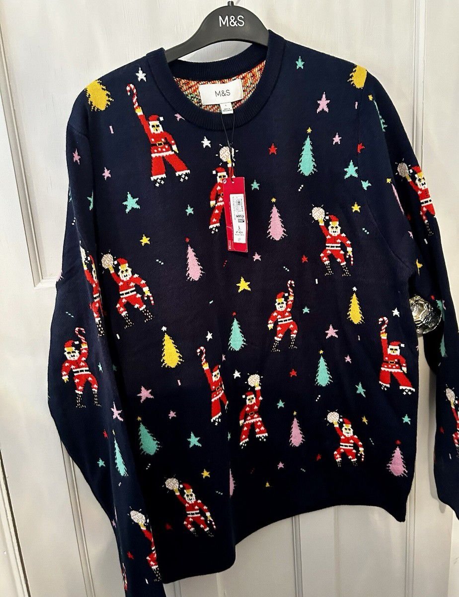 M&S Printed Jumper