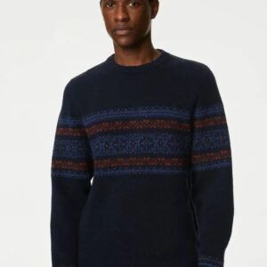 M&S themed round-neck sweater