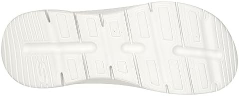 Skechers Men's White Sneaker, White Synthetic, - Image 3
