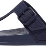 FitFlop Navy Iqushion Adjustable Buckle Flip-Flops