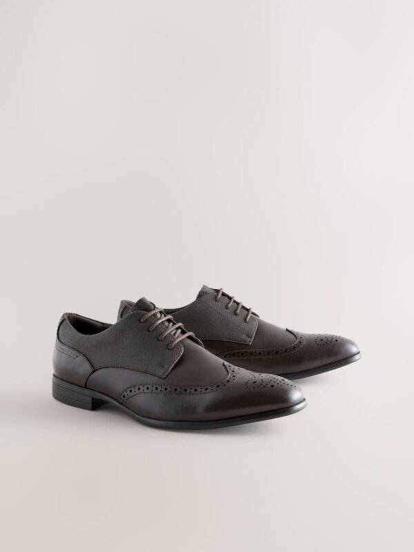 NEXT  BROGUE- REGULAR FIT - lace-ups-black - Image 4