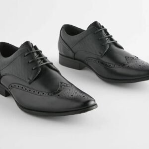 NEXT BROGUE- REGULAR FIT - lace-ups-black