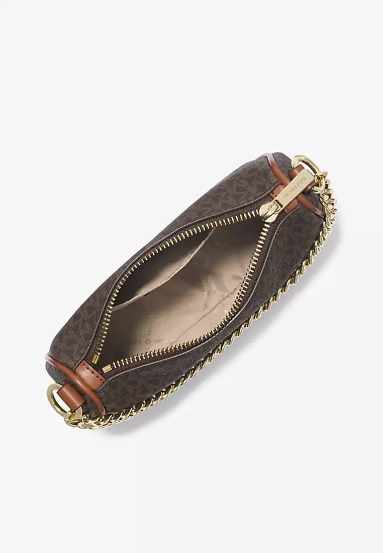 Micheal Kors Carmela Small Signature Logo Convertible Crossbody Bag - Image 2