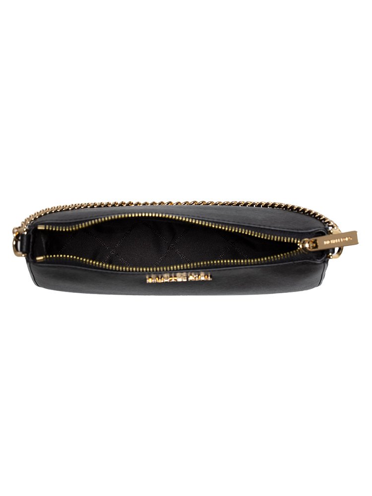 Michael Kors Giftable Boxed Items Jet Set Travel Medium Pouchette with Card Holder Black - Image 4