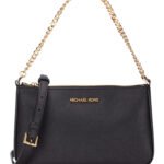 Michael Kors Giftable Boxed Items Jet Set Travel Medium Pouchette with Card Holder Black