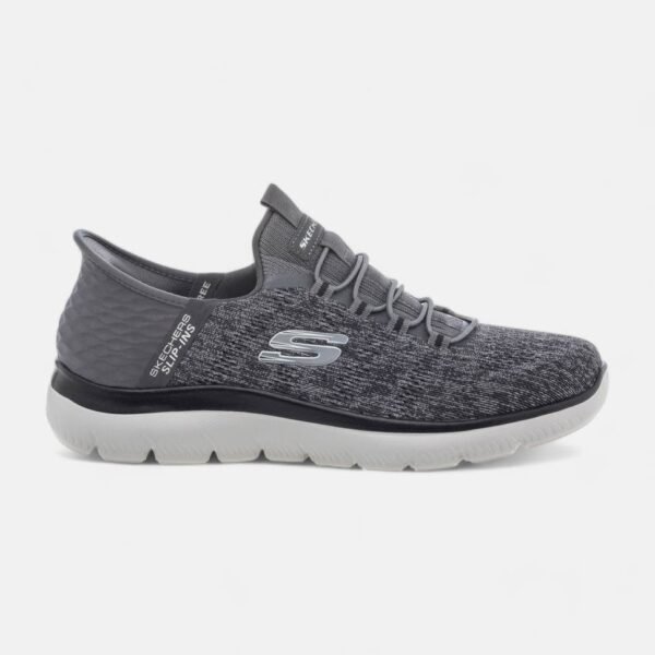 Men Skechers  Shoes Comfort Slip ins Fixed lace mesh cushion AirCool - Image 6