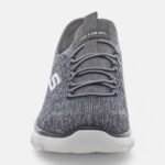 Men Skechers Taupe Shoes Comfort Slip ins Fixed lace mesh cushion AirCool