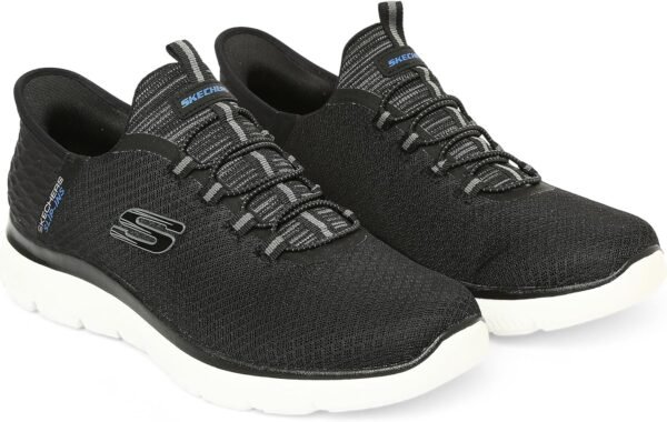 Men Skechers  Shoes Comfort Slip ins Fixed lace mesh cushion AirCool - Image 2