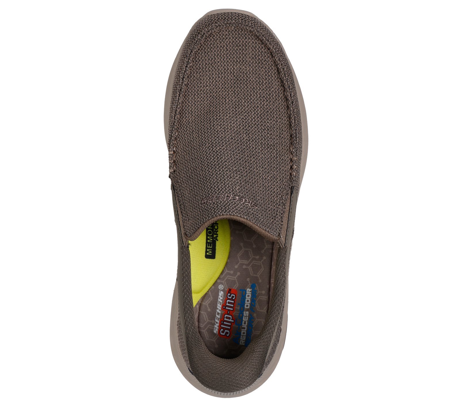 Skechers Pollard-Wilfred Slip-Ins Taupe Men Casual Lifestyle Shoes - Image 2
