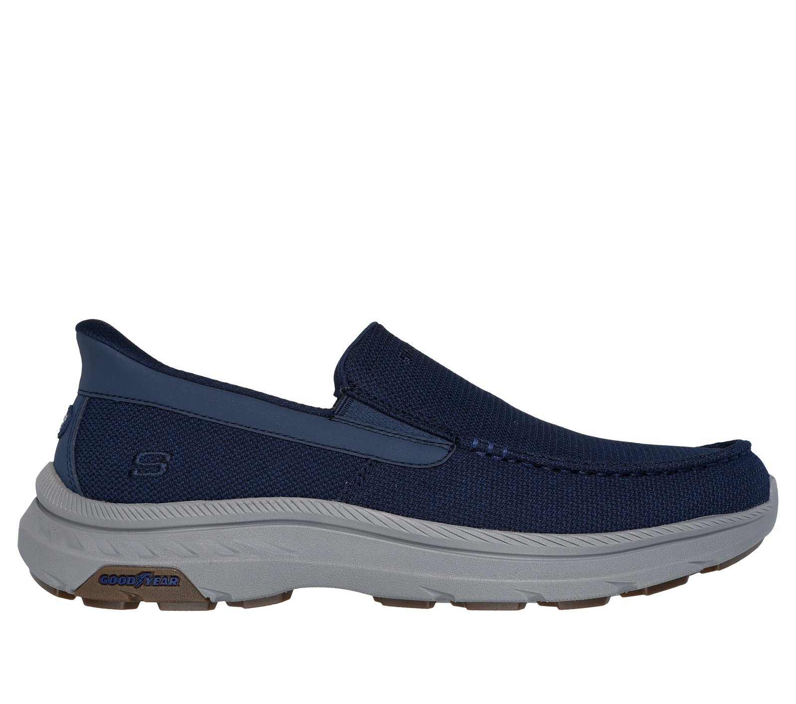 Skechers Pollard-Wilfred Slip-Ins Taupe Men Casual Lifestyle Shoes - Image 6