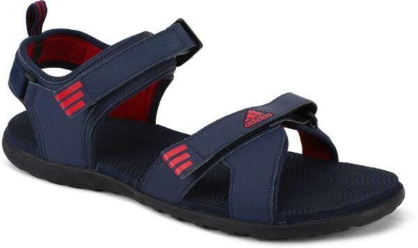 ADIDAS Men Navy Blue Textured Yanet Sports Sandals - Image 3
