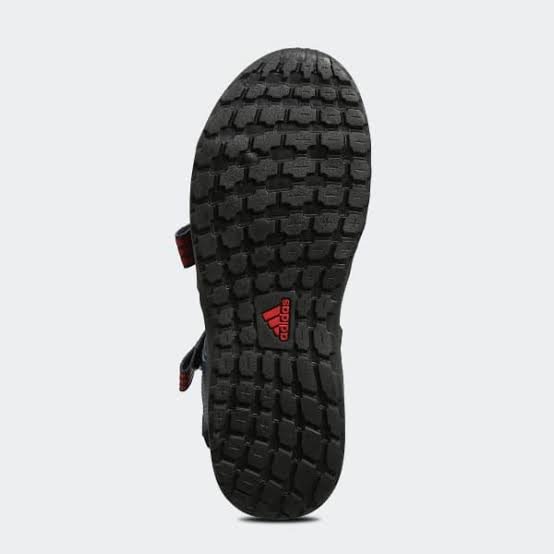 ADIDAS Men Navy Blue Textured Yanet Sports Sandals - Image 6