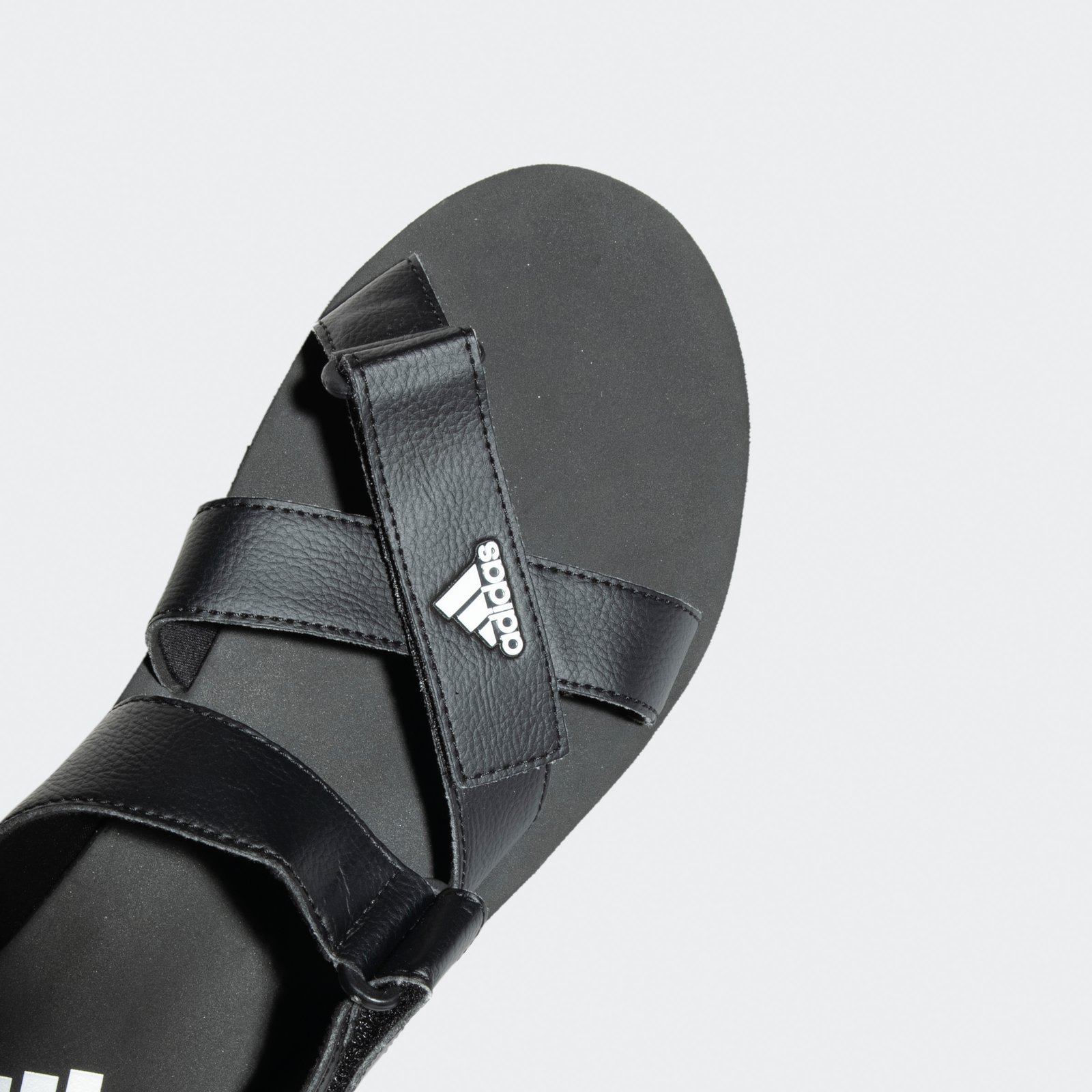 ADIDAS Men Brand Logo Embossed Hengat Sports Sandals - Image 2
