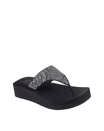 Skechers Vinyasa Women's Paisley Wave Flip Flops