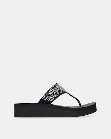Skechers Vinyasa Women's Paisley Wave Flip Flops - Image 2