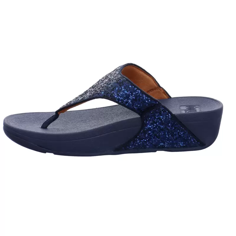 FitFlop Women's Lulu Glitter Toe-Post Sandals - Image 6