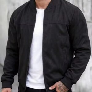 M&S Faux Suede Bomber Jacket