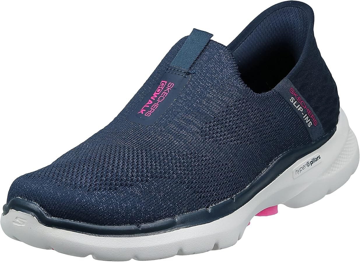 Skechers Women's Hands Free Slip-ins Go Walk 6-Fabulous View Sneaker, - Image 4