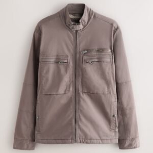 Next REGULAR FIT - LINED FUNNEL - Light jacket