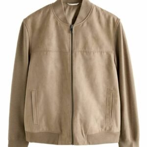 Marks & Spencer Faux Suede Bomber Jacket