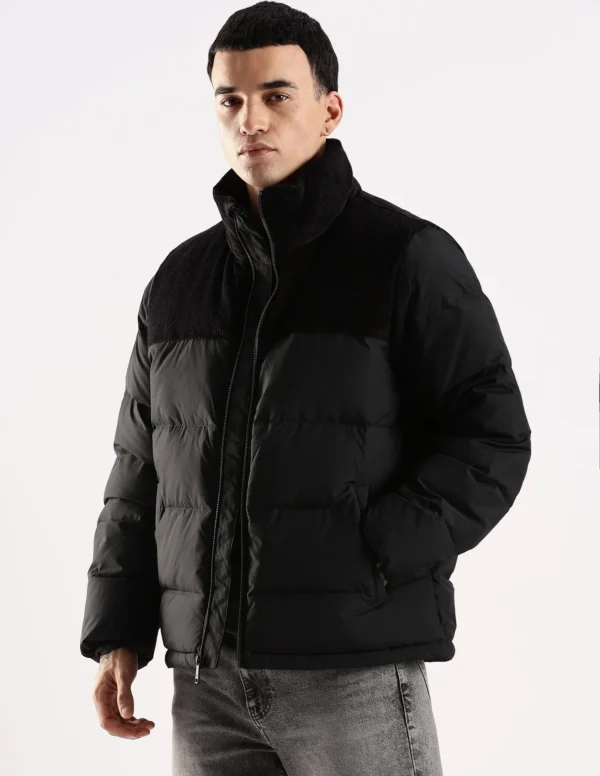 Calvin Klein Jeans Solid Regular Fit Polyester Jacket - Image 4