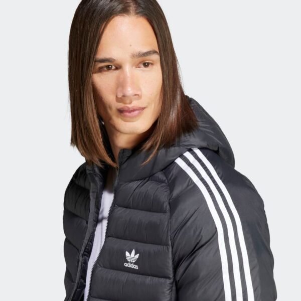 adidas Originals Men's Padded Hooded Puffer Jacket - Image 4