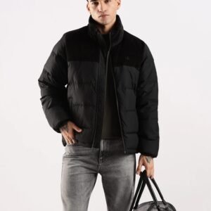 Calvin Klein Jeans Solid Regular Fit Polyester Jacket