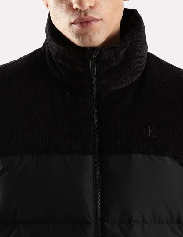Calvin Klein Jeans Solid Regular Fit Polyester Jacket - Image 2