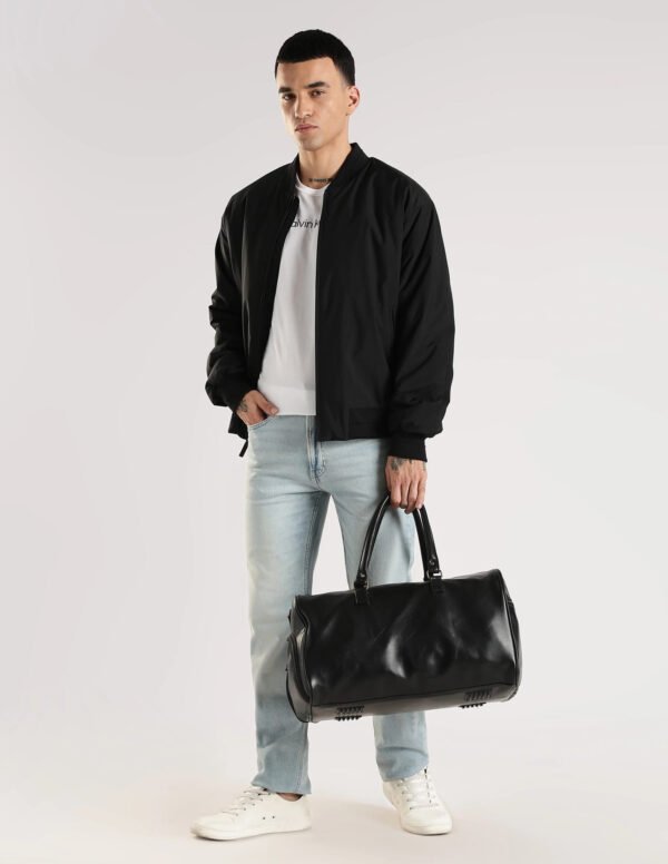 Calvin Klein Jeans Solid Regular Fit Polyester Jacket - Image 5