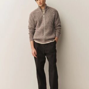 Next REGULAR FIT TEXTURED - Cardigan - brown