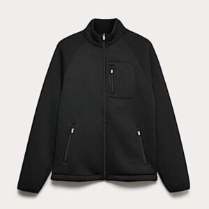 M&S Zip Up Funnel Neck Fleece